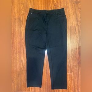 womens so slimming by chicos cropped pants